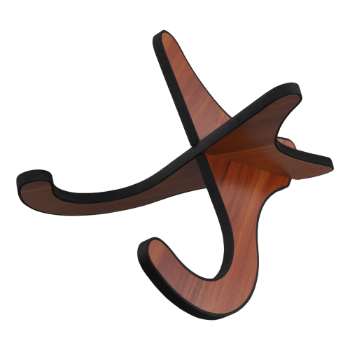 Supporto per ukulele portatile in MDF da 2 pezzi, supporto verticale Gu
