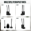 Set 2 in 1 con sturalavandini e scopino per WC con supporto 9