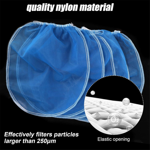 5 stücke Farbe Sieb Taschen, Feine Mesh Filter Tasche Elas 2