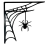 Door Frame Corner Decor Bird Wall Sticker Hallowee 4