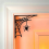 Door Frame Corner Decor Bird Wall Sticker Hallowee 10