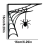 Door Frame Corner Decor Bird Wall Sticker Hallowee 6