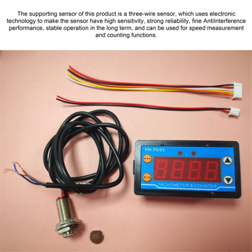 -TC01 Tachimetro digitale ad alta precisione con motore a LED 2