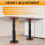 Single Socket Round Heads Support Bathroom Cabinet 7