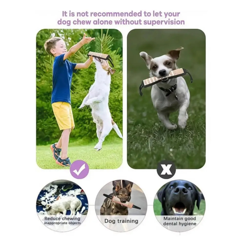 Interactief trekspeelgoed voor honden, robuust trainingsspeelgoed, T 1