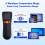 Mini scanner Bluetooth portátil 1D/2D código sem fio 8