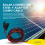 Conector Solar XT60I- Adaptador F 12AWG Cabo Cone 5