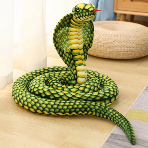 Simulação Boneca Cobra Pelúcia Longa Python Rag Zo 2