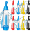8 st Sommar Mister sprayflaskor – uppsättning med pump – Persona 8