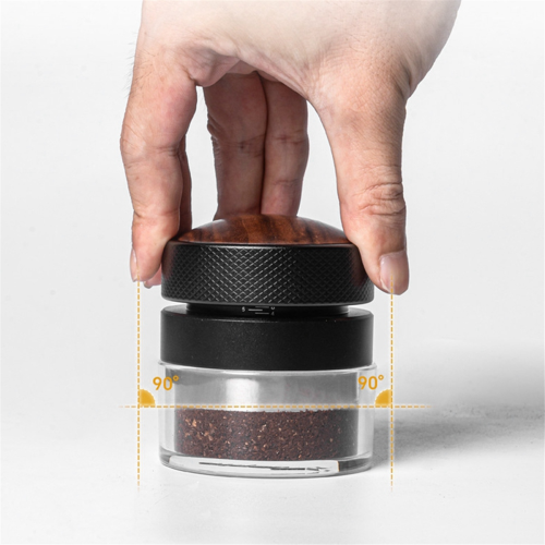 Selbst-Kaffee Tamper Selbst-Adaptive Höhe Solid Woo 2