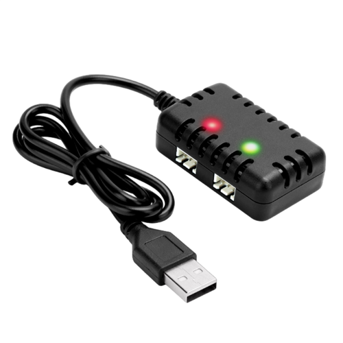Chargeur 2S 7,4 V 2 en 1 avec connecteur XH-3P 1