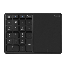 Bluetooth numeriek toetsenbord met touchpad oplaadbaar