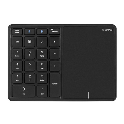 Bluetooth numeriek toetsenbord met touchpad oplaadbaar 1