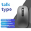 AI Smart Voice Mouse to Text Rechargeable 2.4G Wir 3