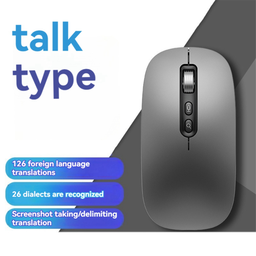 AI Smart Voice Mouse to Text Rechargeable 2.4G Wir 2