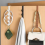 Clothes Hook Behind the Door Rack Dormitory Storag 5
