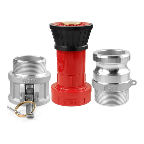Fire Hose Nozzle,2In NPSH HeavyDuty Industrial Con 2