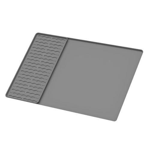 Tapete de silicone para café 15,75 x 23,6 polegadas com barra removível 2