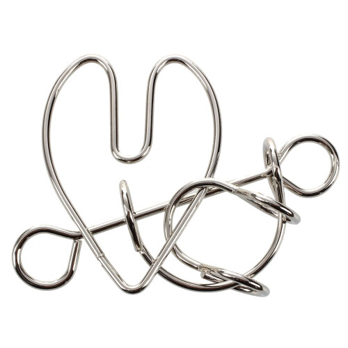 Heartbreak Wire Brain Teaser Metalen Puzzel 2