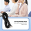 Cabo de extensão telefônica RJ11 6P6C para fax e modem 4