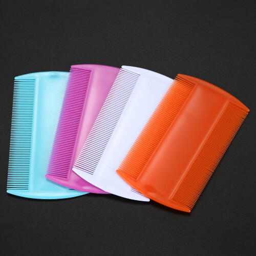 4pcs Lice Combs, Double sided Pet Cat Dog Grooming 2