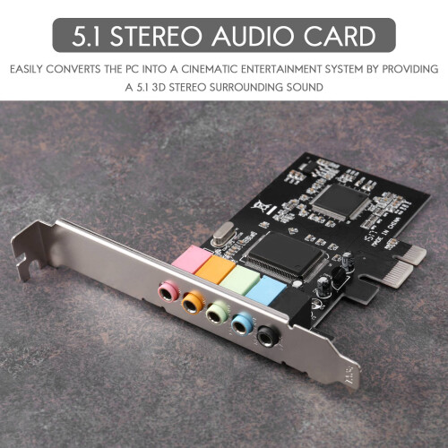 Κάρτα ήχου PCIe 5.1, ήχος PCI Express Surround 3D 2