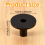 8Pcs Cymbal Sleeves 8PCS 38x26mm Black Drum Replac 10