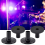 8Pcs Cymbal Sleeves 8PCS 38x26mm Black Drum Replac 6