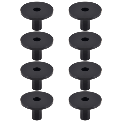 8Pcs Cymbal Sleeves 8PCS 38x26mm Black Drum Replac 2