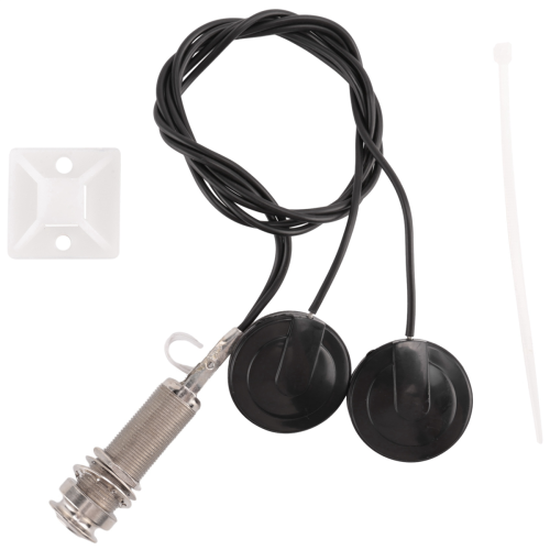 Comprimento do fio de 21 polegadas, conector de saída de 1/4 de polegada, 2 em 1 1