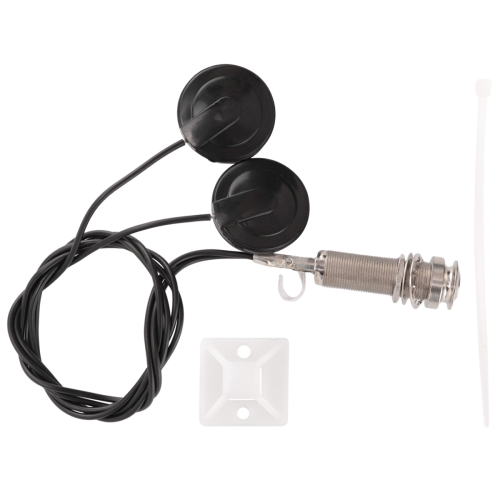 Comprimento do fio de 21 polegadas, conector de saída de 1/4 de polegada, 2 em 1 2