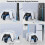 Chargeur pour manette PS5, avec charge rapide AC A 6