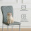 AINPECCA (PU, 6) Light Luxury Dinning Chair Office Backrest Bedroom 6