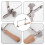 Arco de sierra ajustable profesional con mango de madera en forma de J 6