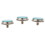 Lot de 3 bouchons de valve pour trompette 5