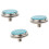 Lot de 3 bouchons de valve pour trompette 4