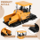 Alloy Diecast Asfaltleggermaskin til veioppbygging 6