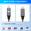 Câble USB-C vers Mini DisplayPort pour 3 DP 6