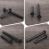 4Pcs/Lot Model Car Shell Column L70Mm/110Mm Front 8