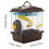 Gaiola para hamsters com claraboia transparente 7