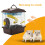 Gaiola para hamsters com claraboia transparente 5