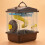 Gaiola para hamsters com claraboia transparente 10