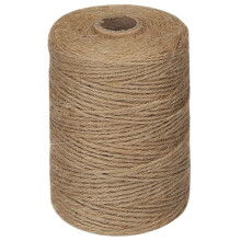 200 m/Rolle, 2 mm, natürliches, dickes Braun für Zuhause