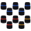 10 stuks draagbare podiummicrofoon windschermschuim M 1
