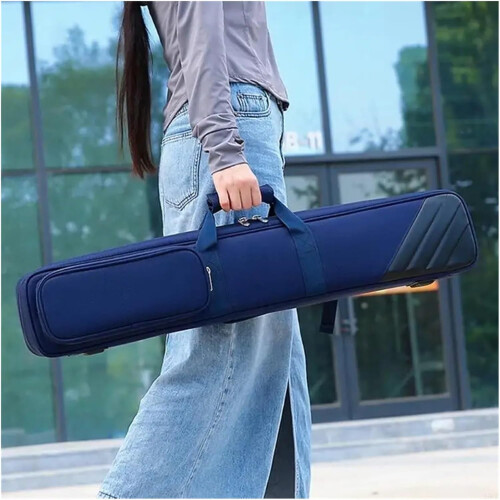 BillardQueuecase, BillardStickbag, large capacity, carrying bag for BillardQueue, multiple pockets(Blue) 1