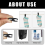 50 Sock Clips for Washing Machine and Dryer, Laund 3