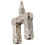 Luchtslangconnector 2-weg splitter 1/4 inch Compresso 6