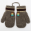 Kleinkind Kinder Kurze Strickhandschuhe Winter Dicke Fle 5