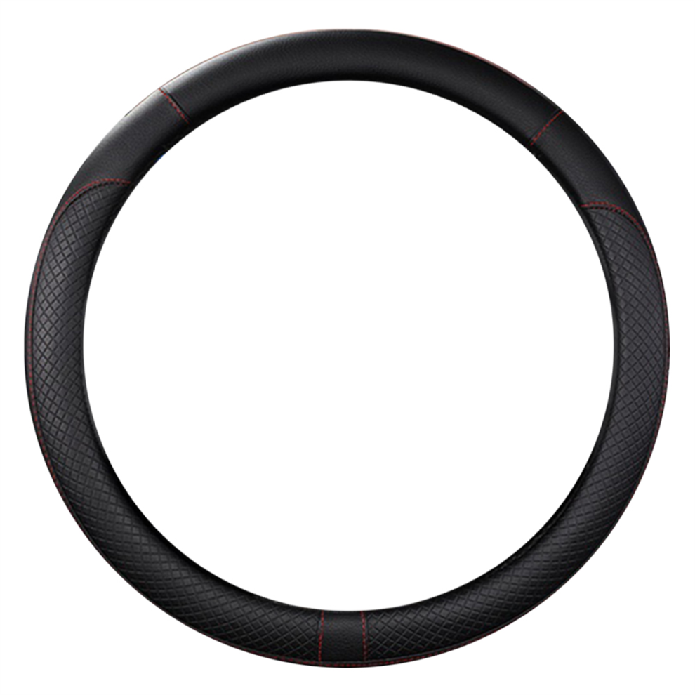 Car Pu Leather Universal Steering Wheels Cover 38C 4852627481252