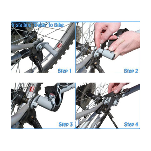 Bike Trailer Hitch Connector Adapter Coupler Cycli 2